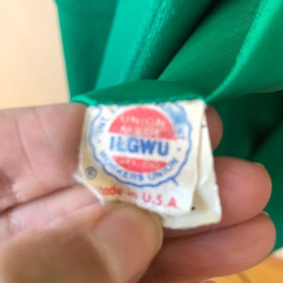 Vintage Kelly Green Wool Oversized Tailored Long Maxi Coat L - Picture 7 of 12